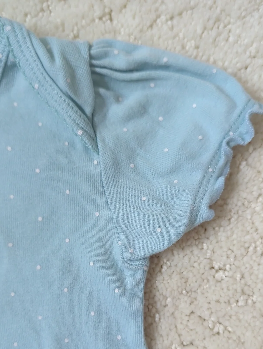 Carter's Light Blue 'Just Like Mommy' Baby Bodysuit